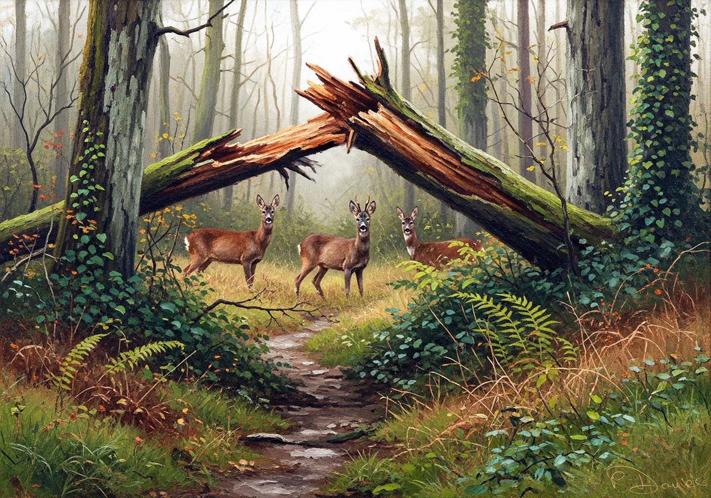 Under the Broken Tree